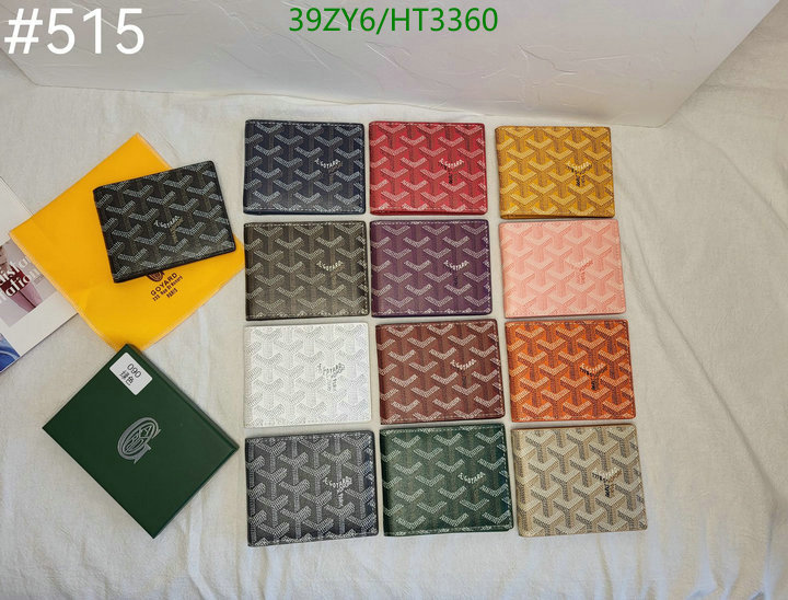 Goyard Bag-(4A)-Wallet-,Code: HT3360,$: 39USD