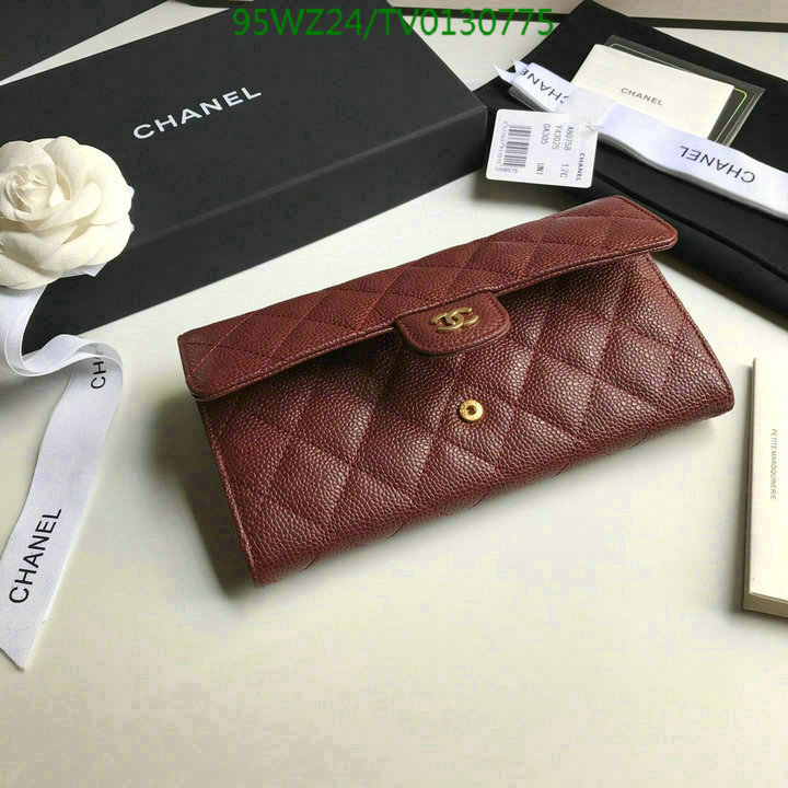 Chanel Bags ( 4A )-Wallet-,Code: TV0130775,$: 95USD