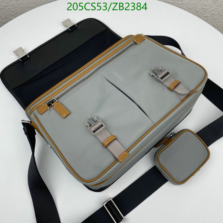 Prada Bag-(Mirror)-Diagonal-,Code: ZB2384,$: 205USD