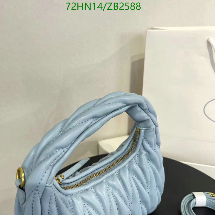 Miu Miu Bag-(4A)-Diagonal-,Code: ZB2588,$: 72USD