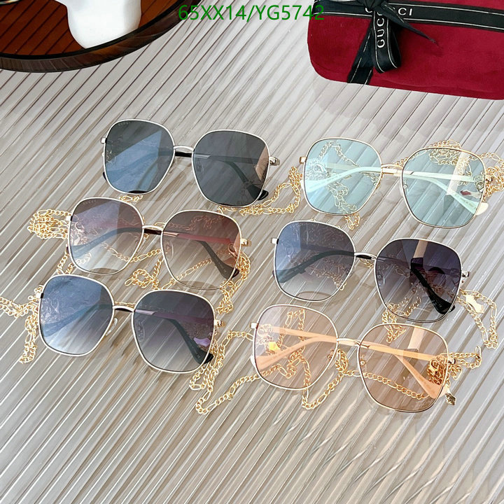 Glasses-Gucci, Code: YG5742,$: 65USD