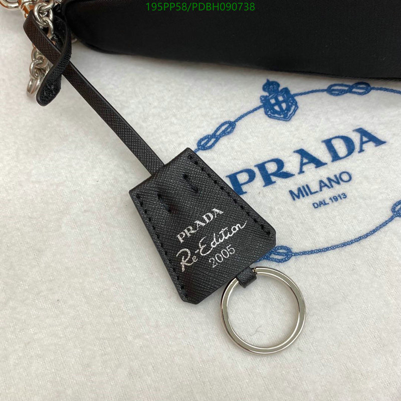 Prada Bag-(Mirror)-Re-Edition 2005,Code:PDBH090738,$:195USD