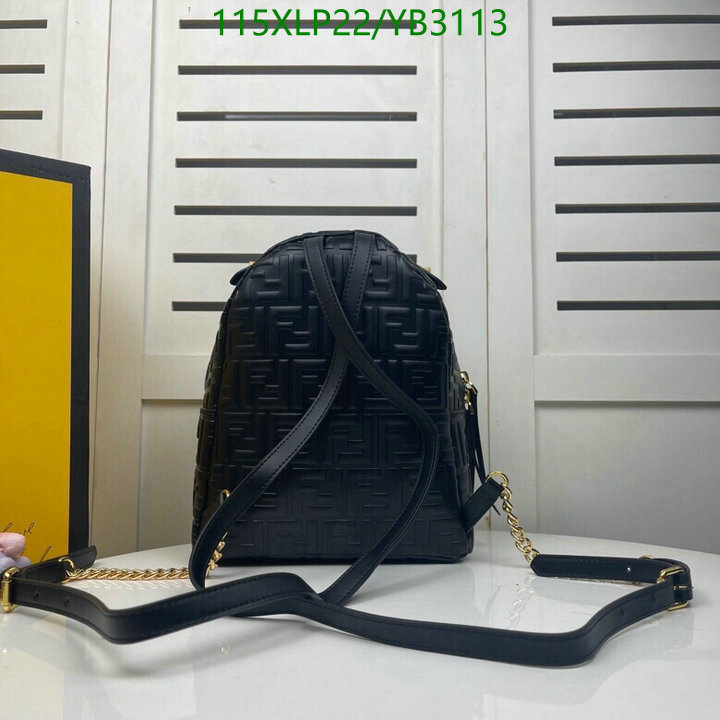 Fendi Bag-(4A)-Backpack-,Code: YB3113,$: 115USD