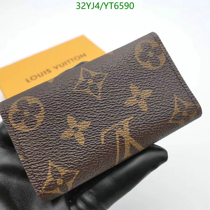 LV Bags-(4A)-Wallet-,Code: YT6590,$: 32USD