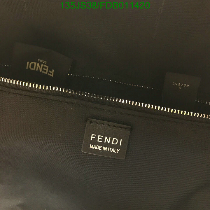 Fendi Bag-(Mirror)-Backpack-,Code: FDB011420,$: 135USD