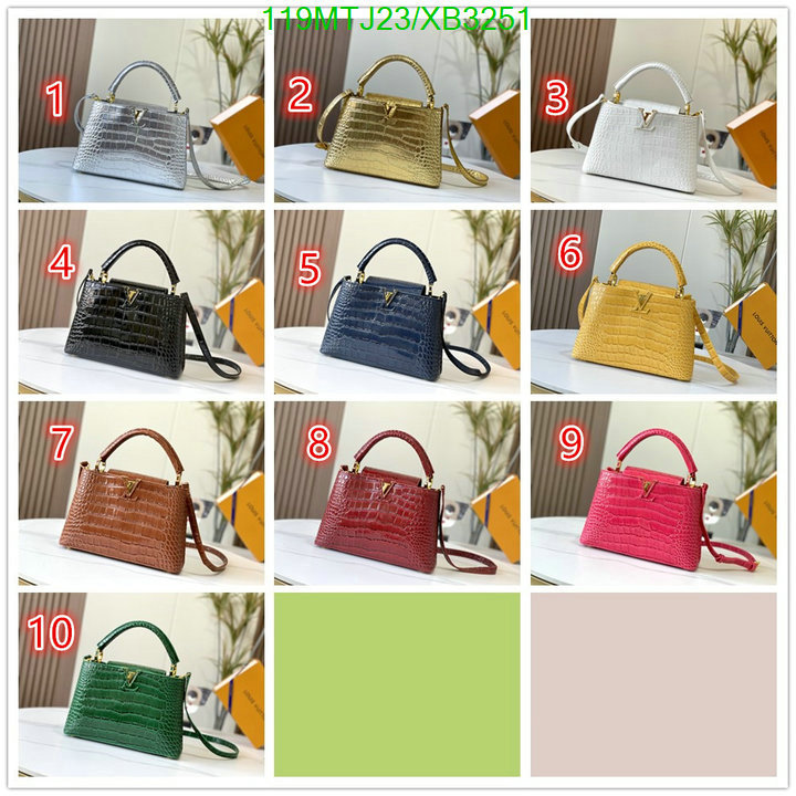 LV Bags-(4A)-Handbag Collection-,Code: XB3251,$: 119USD