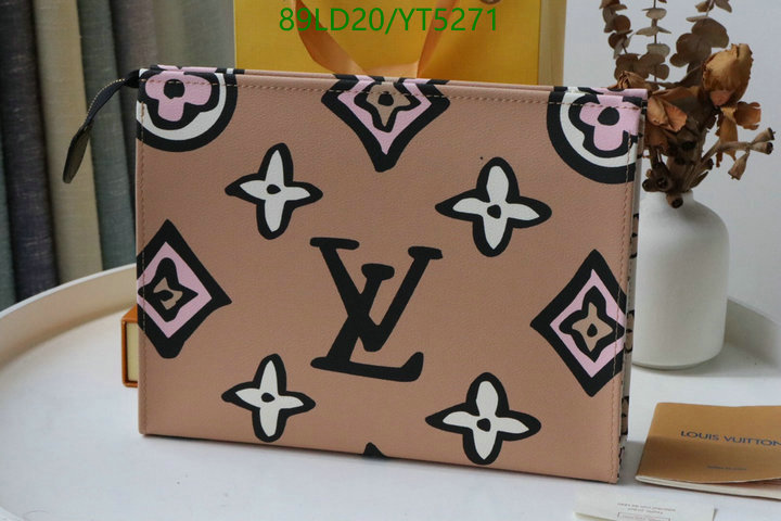 LV Bags-(Mirror)-Wallet-,Code: YT5271,$: 89USD