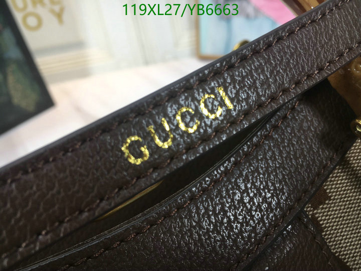 Gucci Bag-(4A)-Diana-Bamboo-,Code: YB6663,$: 119USD