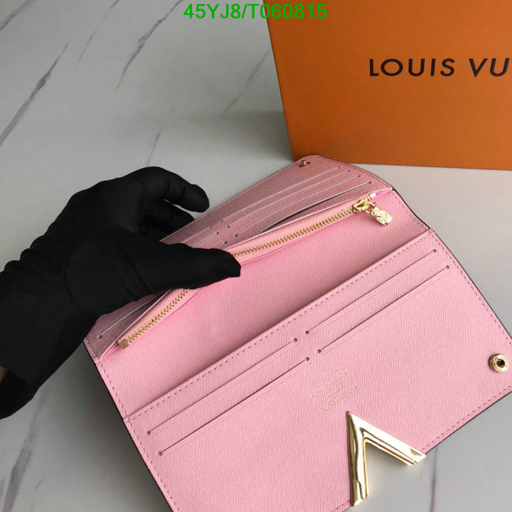 LV Bags-(4A)-Wallet-,Code: T060815,$: 42USD