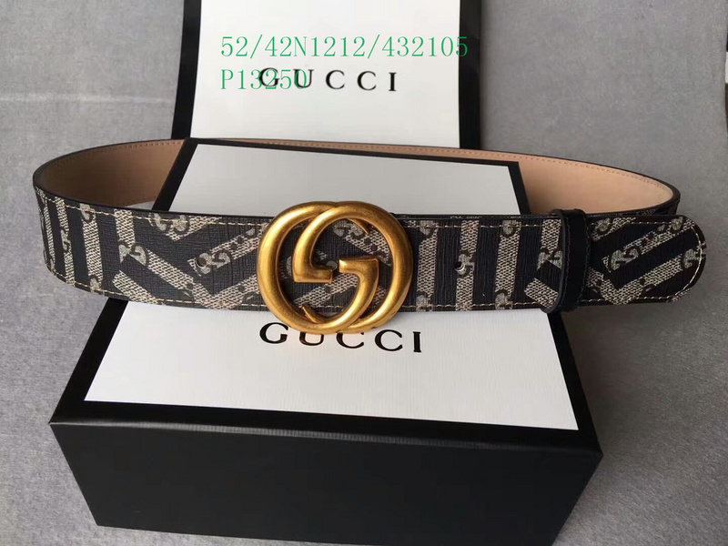 Belts-Gucci, Code： GGP010411,$: 52USD