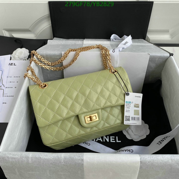 Chanel Bags -(Mirror)-Diagonal-,Code: YB2829,$: 279USD