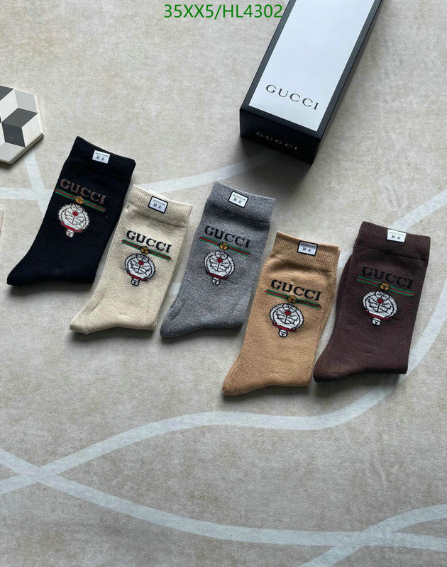 Sock-Gucci, Code: HL4302,$: 35USD