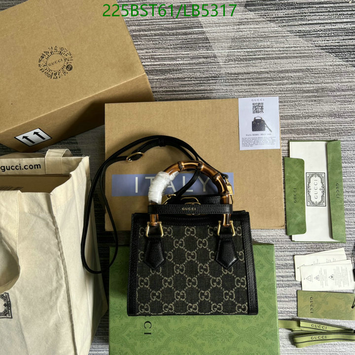 Gucci Bag-(Mirror)-Diana-Bamboo-,Code: LB5317,$: 225USD