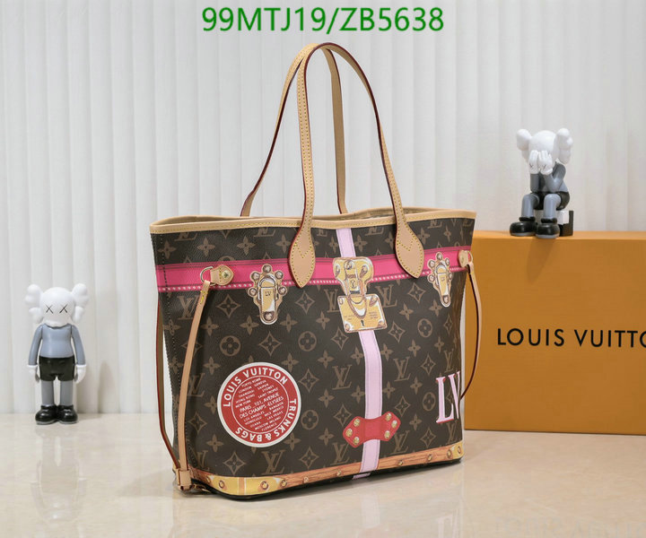 LV Bags-(4A)-Neverfull-,Code: ZB5638,$: 99USD