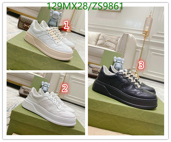 Men shoes-Gucci, Code: ZS9861,$: 129USD