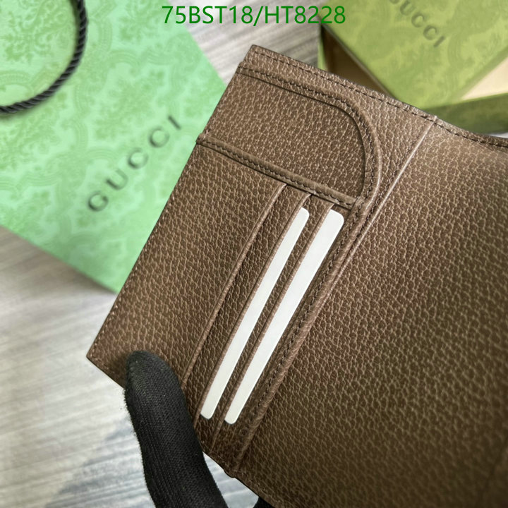 Gucci Bag-(Mirror)-Wallet-,Code: HT8228,$: 75USD