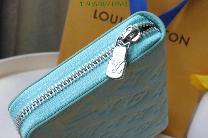 LV Bags-(Mirror)-Wallet-,Code: ZT6581,$: 119USD