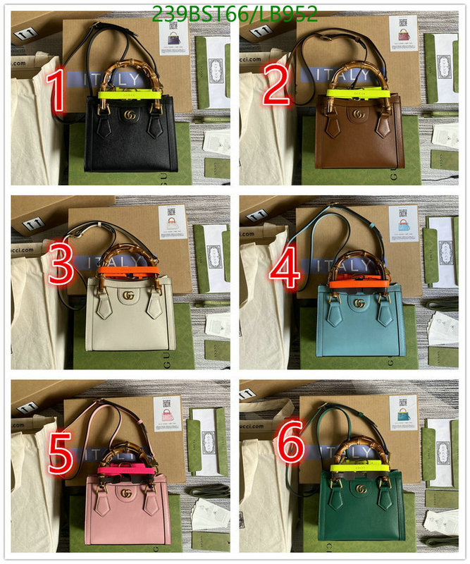 Gucci Bag-(Mirror)-Diana-Bamboo-,Code: LB952,$: 239USD