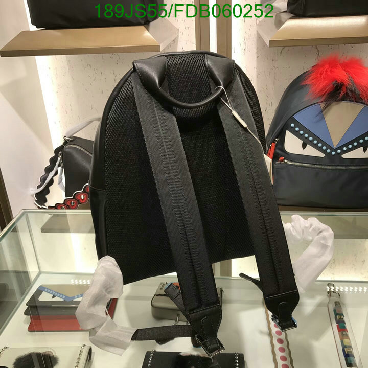 Fendi Bag-(Mirror)-Backpack-,Code:FDB060252,$:189USD