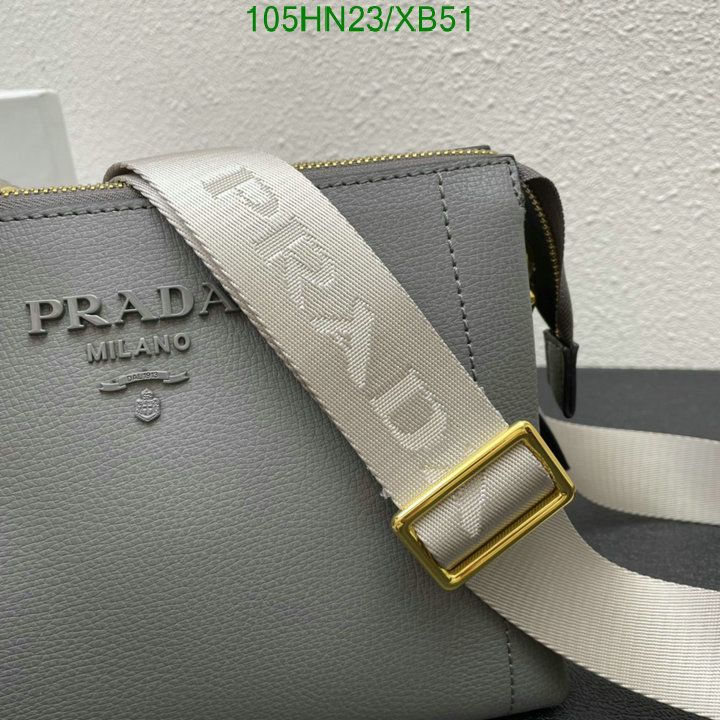 Prada Bag-(4A)-Diagonal-,Code: XB51,$: 105USD