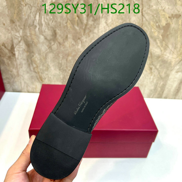 Men shoes-Ferragamo, Code: HS218,$: 129USD