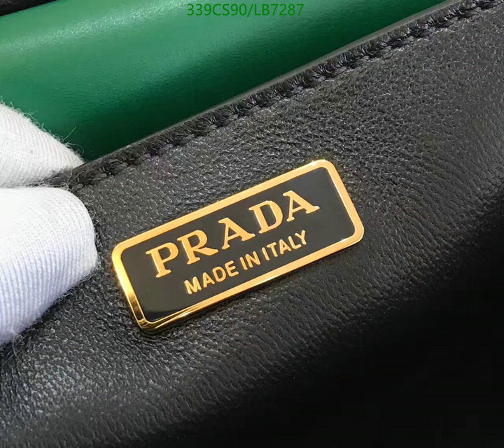 Prada Bag-(Mirror)-Diagonal-,Code: LB7287,$: 339USD