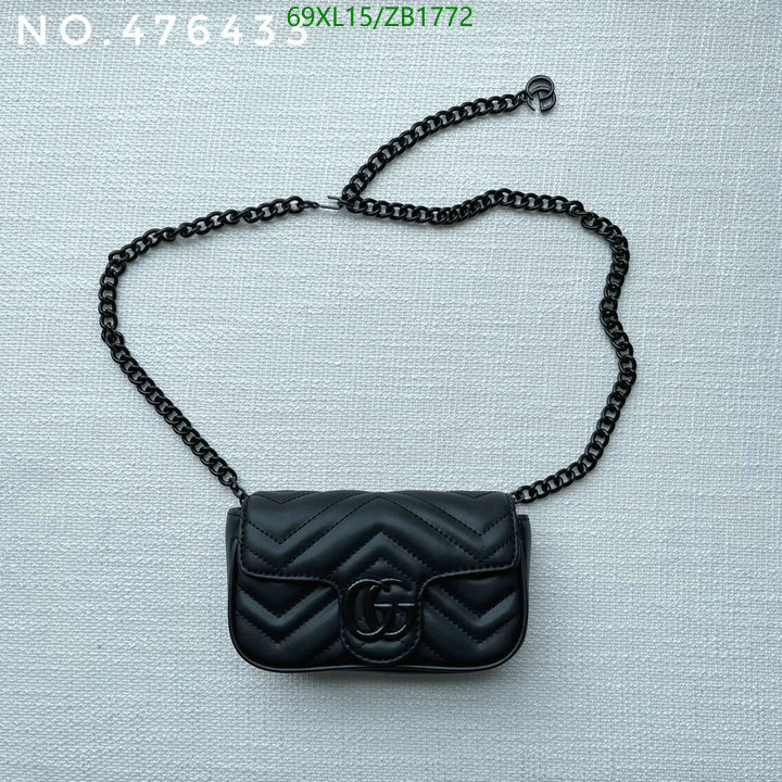 Gucci Bag-(4A)-Marmont,Code: ZB1772,$: 69USD