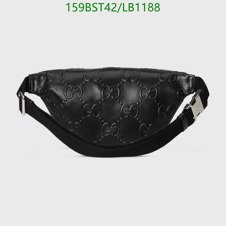 Gucci Bag-(Mirror)-Belt Bag-Chest Bag--,Code: LB1188,$: 159USD