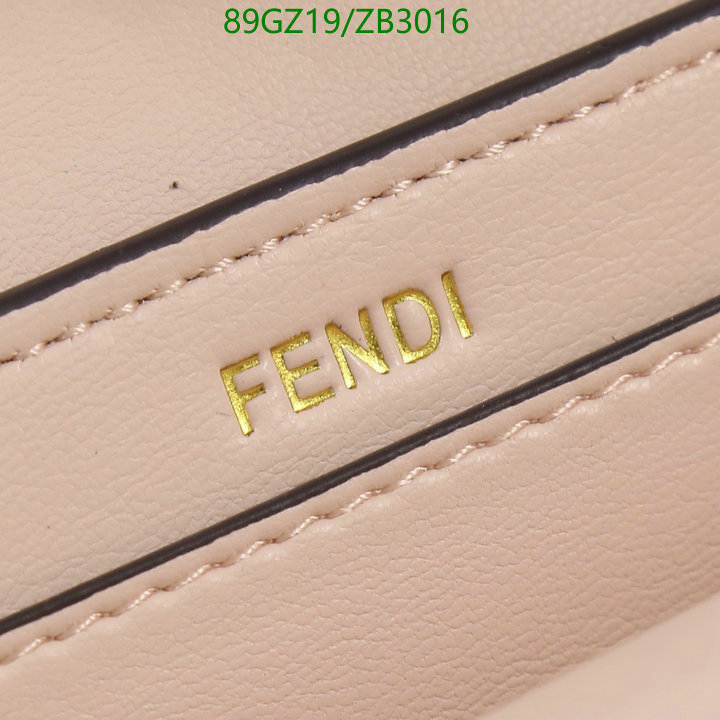 Fendi Bag-(4A)-Diagonal-,Code: ZB3016,$: 89USD