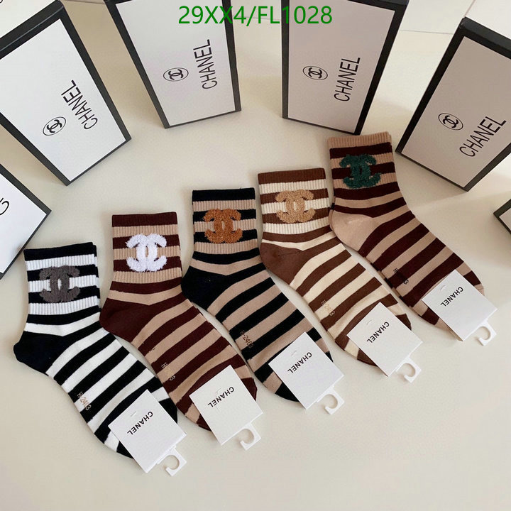 Sock-Chanel,Code: FL1027,$: 29USD