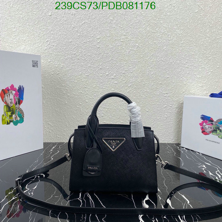 Prada Bag-(Mirror)-Handbag-,Code:PDB081176,$:239USD