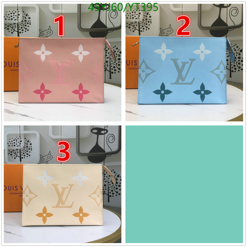 LV Bags-(4A)-Wallet-,Code: YT395,$: 45USD