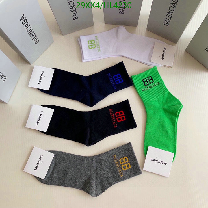 Sock-Balenciaga, Code: HL4230,$: 29USD