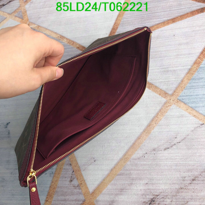 LV Bags-(Mirror)-Wallet-,Code: T062221,$: 85USD