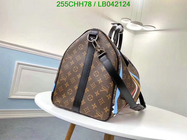 LV Bags-(Mirror)-Keepall BandouliRe 45-50-,Code: LB042124,$: 255USD