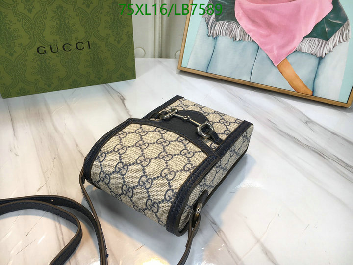 Gucci Bag-(4A)-Horsebit-,Code: LB7589,$: 75USD