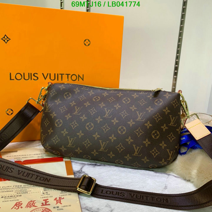 LV Bags-(4A)-Pochette MTis Bag-Twist-,Code: LB041774,$: 69USD