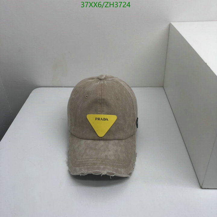 Cap -(Hat)-Prada, Code: ZH3724,$: 37USD