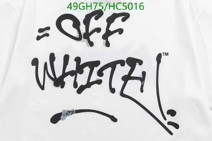 Clothing-Off-White, Code: HC5016,$: 49USD