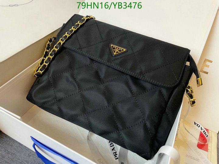 Prada Bag-(4A)-Diagonal-,Code: YB3476,$: 79USD