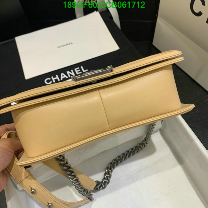 Chanel Bags -(Mirror)-Le Boy,Code: CCB061712,$: 189USD