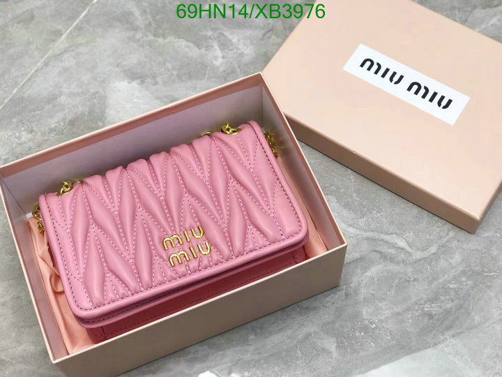 Miu Miu Bag-(4A)-Diagonal-,Code: XB3976,$: 69USD