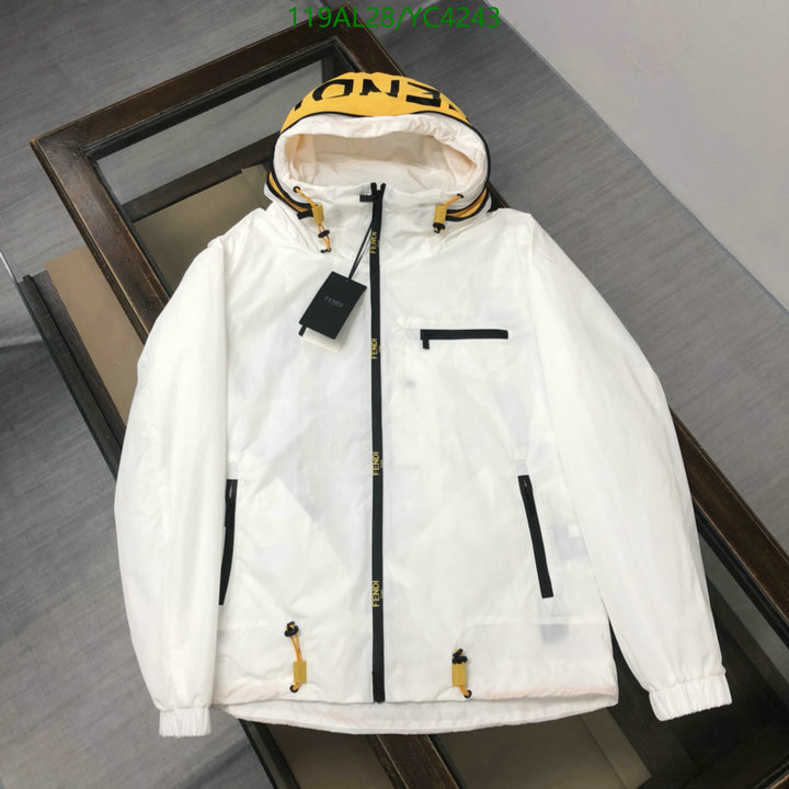 Down jacket Men-Fendi, Code: YC4243,$: 119USD