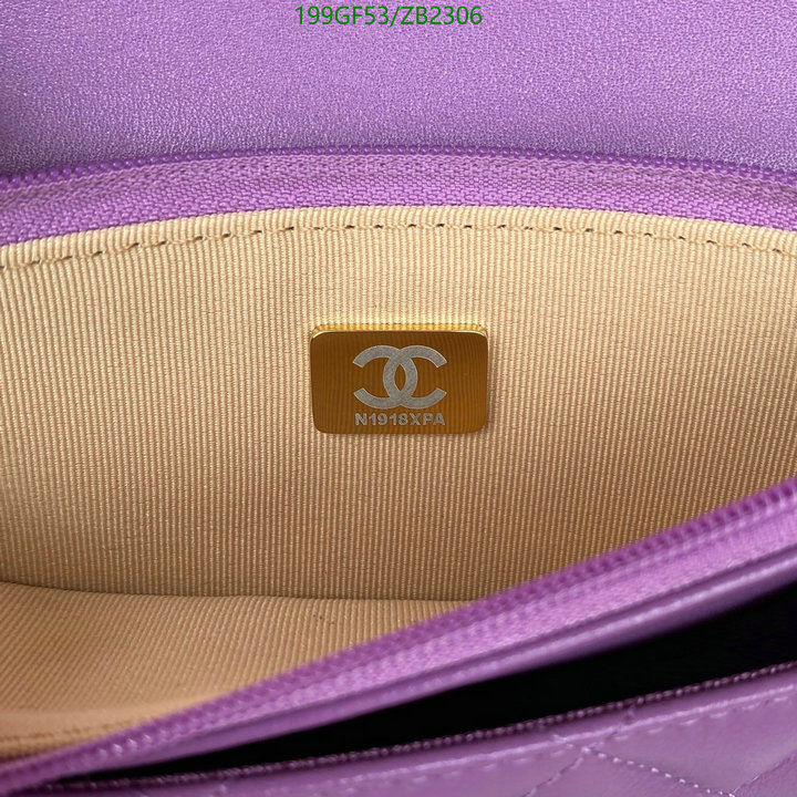 Chanel Bags -(Mirror)-Diagonal-,Code: ZB2306,$: 199USD