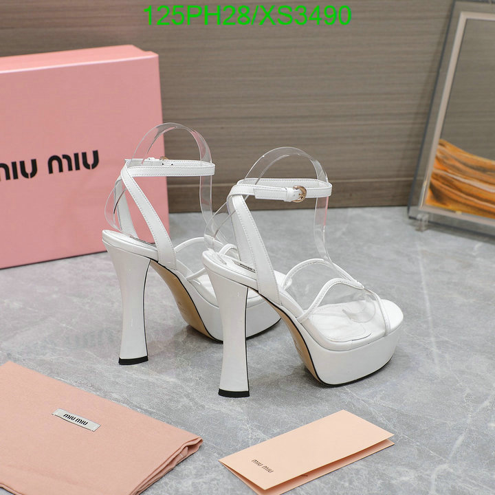 Women Shoes-Miu Miu, Code: XS3490,$: 125USD