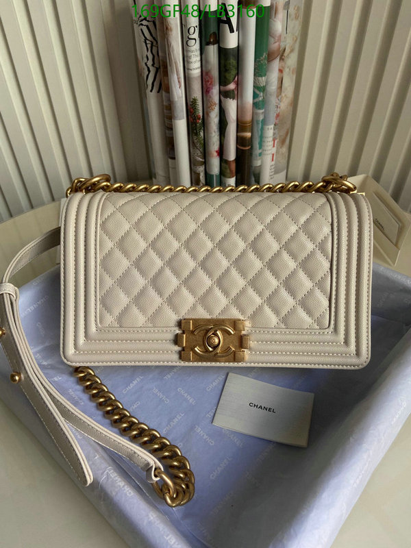 Chanel Bags -(Mirror)-Le Boy,Code: LB3160,$: 169USD