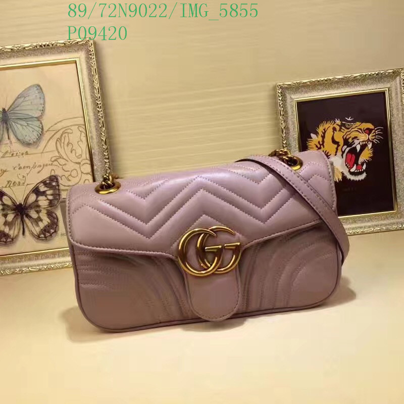 Gucci Bag-(4A)-Marmont,Code: GGB120420,$: 89USD