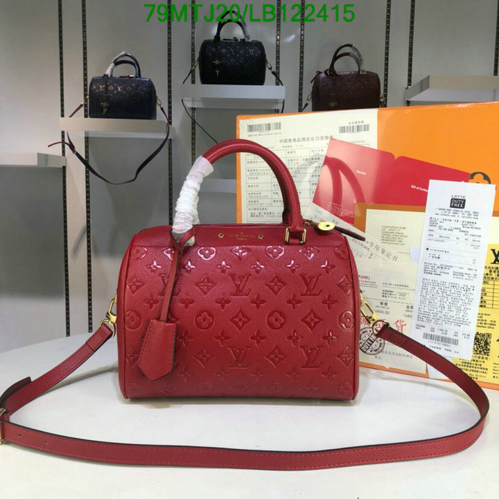 LV Bags-(4A)-Speedy-,Code: LB122415,$: 79USD