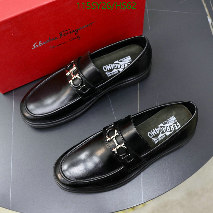 Men shoes-Ferragamo, Code: HS62,$: 115USD