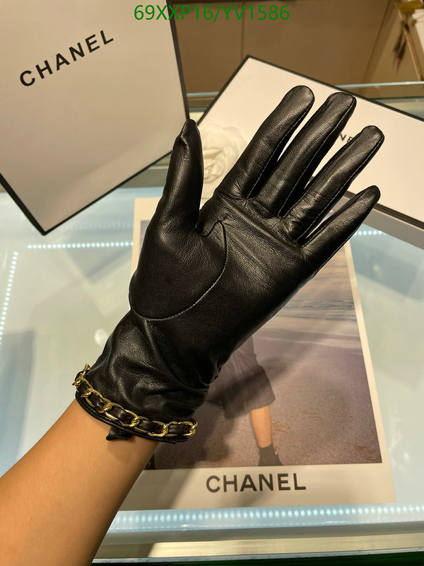 Gloves-Chanel, Code: YV1586,$: 69USD